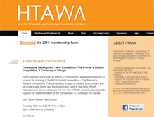 Tablet Screenshot of htawa.org.au